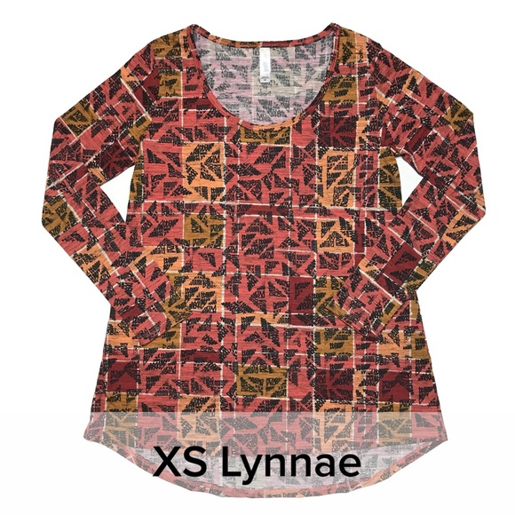 NWT LuLaRoe Lynnae Long Sleeve Top size XS - Picture 1 of 1